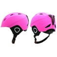 thumbnail image 3 of Eigraketly Cascos de Snowboard para niños, gorros ajustables de invierno moldeados integralmente para exteriores, gorro deportivo cálido de Deportes de nieve Tipo 2, 3 of 6