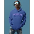 thumbnail image 2 of Retro College Brooklyn Hoodie Men -Image by Shutterstock, Male 4X-Large, 2 of 4