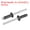 Black, variant on Uxcell 4mm x 16mm Aluminum Open End Flat Round Head Blind Rivets, Blue 50 Pack