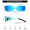 thumbnail image 6 of KALIYADI Fit Over Wrap Sunglasses Polarized Sun Glasses:Wrap Around Eyeglasses for Men and Women with UV Protection for Driving, 6 of 8