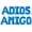 Blue, variant on Letter Balloons - ADIOS AMIGO 16" Inch Alphabet Letters Foil Mylar Balloon Going Away Party Banner (Black)