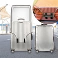 thumbnail image 2 of 16-28 Inch Travel Luggage Cover Waterproof PVC Suitcase Protector Cover Transparent Dustproof Luggage Protector Cover Luggage 20Inch, 2 of 6