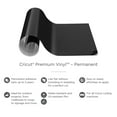 thumbnail image 2 of Cricut Premium Vinyl - Permanent, 12” x 48” Adhesive Decal Roll - Black, 2 of 2