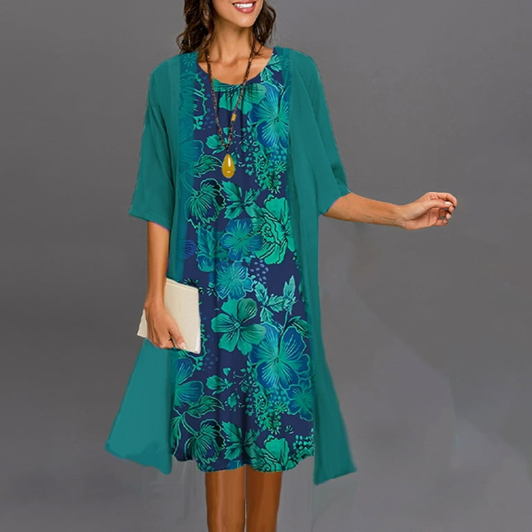 How To Wear A Green Shift Flare Dress?