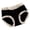 Black, variant on Ice Silk Seamless Bow Lace Panties for Women - Bare Cotton Crotch Briefs, Summer Thin Mid Waist Base Layer for Daily Wear
