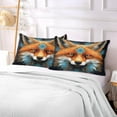 thumbnail image 6 of GZHJMY Beautiful Portrait of A Fox Plush Pillow Case,Zippered Bed Pillow Pillowcases,Super Soft and Cozy Pillowcase Covers for Sleep - Standard Size 20x26in Home Decor, 6 of 7
