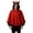 Red, variant on SAWOBUUN Adult Devil Horned Hooded Cape Gothic Vampire Cloak for Halloween Stage Performance