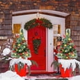 thumbnail image 4 of tredstone ABS Holiday Planter Decorations | Solar Powered Christmas Tree For Porch Artificial Christmas Tree Tow one, 4 of 6