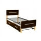 thumbnail image 1 of Cama Juno Café Atlas del Descanso Cama baja con ruedas 105 cm Altura x 101 cm Ancho x 199 cm Profundidad, 1 of 5