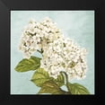 thumbnail image 2 of Remy, Dellal 20x20 Black Modern Framed Museum Art Print Titled - Hydrangeas III (Aqua), 2 of 5