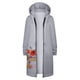 thumbnail image 4 of Chaquetas para mujer Casual Floral Bolsillos Zip Up Sudaderas con capucha Túnica Sudadera larga con capucha Chaqueta Sudaderas con capucha largas Abrigos Túnica Odeerbi ODB-3, 4 of 6