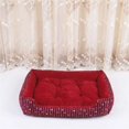 thumbnail image 1 of Soft large Pet Dog Bed Cat kennel Warm Cozy Dog House Soft Fleece Nest Dog Baskets Mat Autumn Winter Dog Kennel Accessories ShopWise Round, 1 of 12