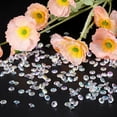 thumbnail image 5 of Uxcell 1000 Pieces Acrylic Diamonds Vase Fillers 10mm Fake Crystals Gems Wedding Table Scattering Diamond, AB Clear, 5 of 6