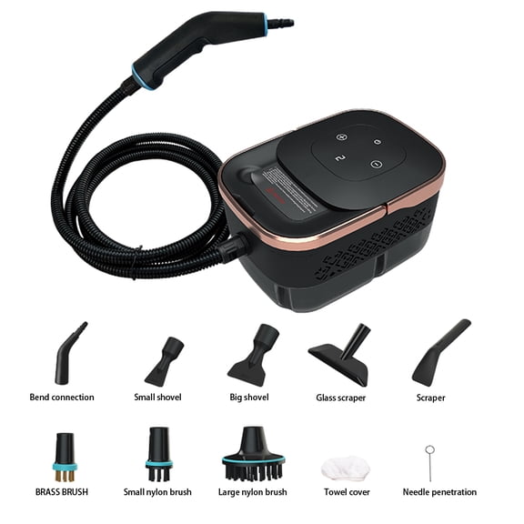 LEST-C2 Limpiador de Vapor con Pantalla Táctil para Colchones de Hotel, Eliminación de Manchas, Limpieza Profunda, Eliminación de Arrugas, Máquina de Limpieza Portátil de Gran Capacidad