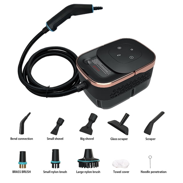LEST-C2 Limpiador de Vapor con Pantalla Táctil para Colchones de Hotel, Eliminación de Manchas, Limpieza Profunda, Eliminación de Arrugas, Máquina de Limpieza Portátil de Gran Capacidad