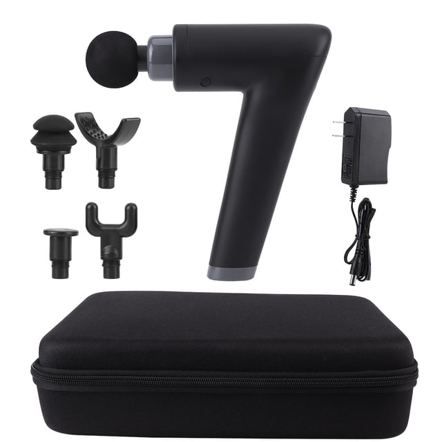 Equipo eléctrico de masaje de relajación física, masajeador muscular, herramienta para aliviar la fatiga, negro, EE. UU., 100-240V