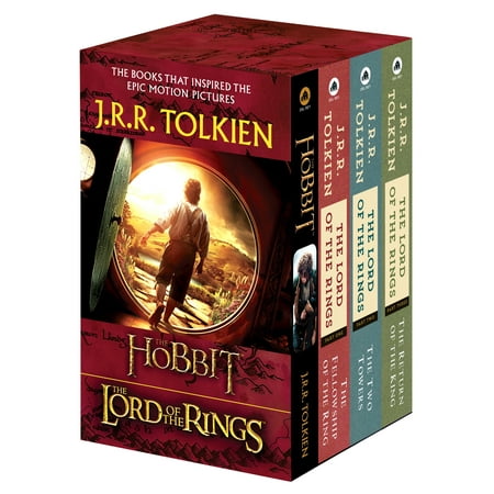 J.R.R. Tolkien 4-Book Boxed Set: The Hobbit and The Lord of the Rings : The Hobbit, The Fellowship of the Ring, The Two Towers, The Return of the King