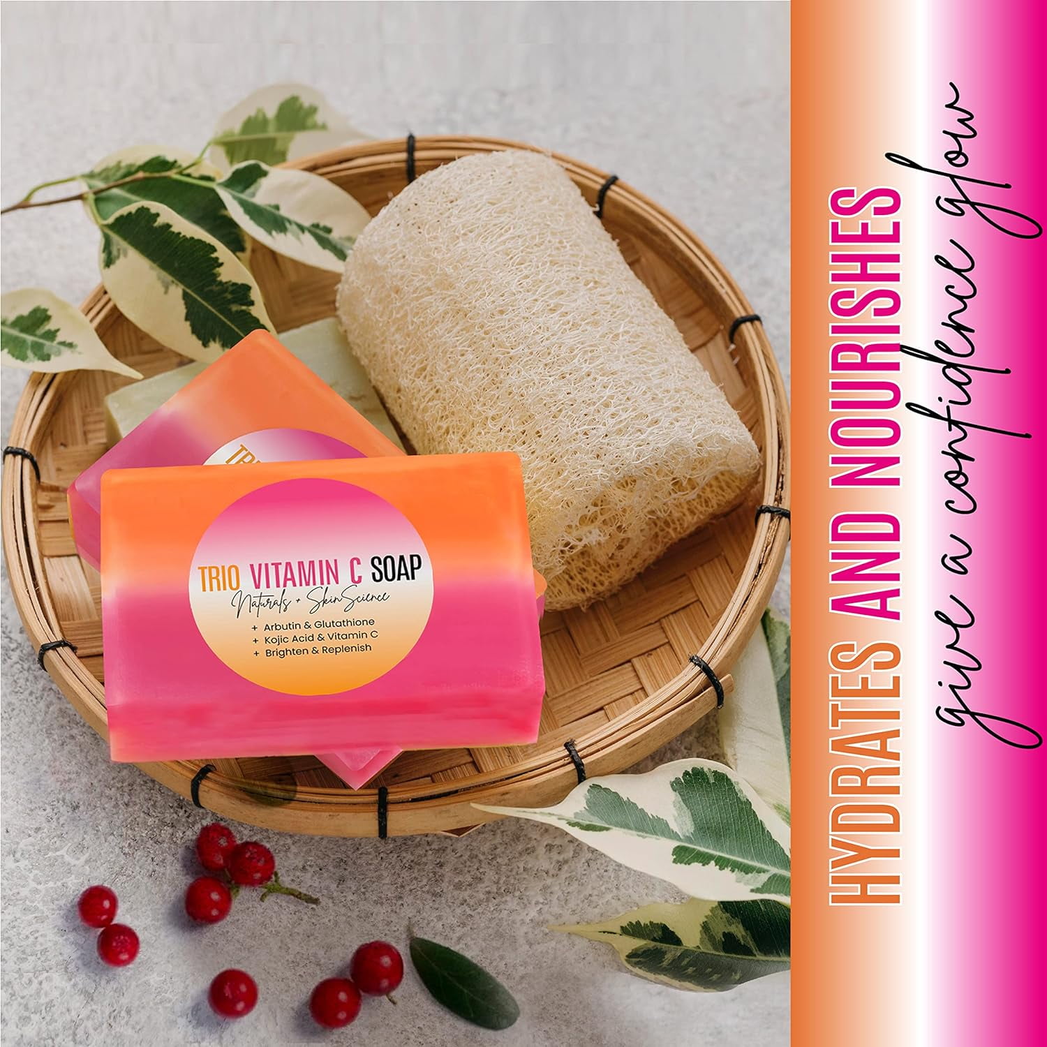 Dermaxgen Vitamin C Soap Bar | Arbutin, Glutathione, Kojic Acid | Skin  Radiance, Face & Body Cleanser - 5 OZ - Walmart.com
