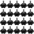 thumbnail image 1 of OULII 20pcs Stainless Thumb Screws for DIY Projects with Hexagonal Shape Features, 1 of 8