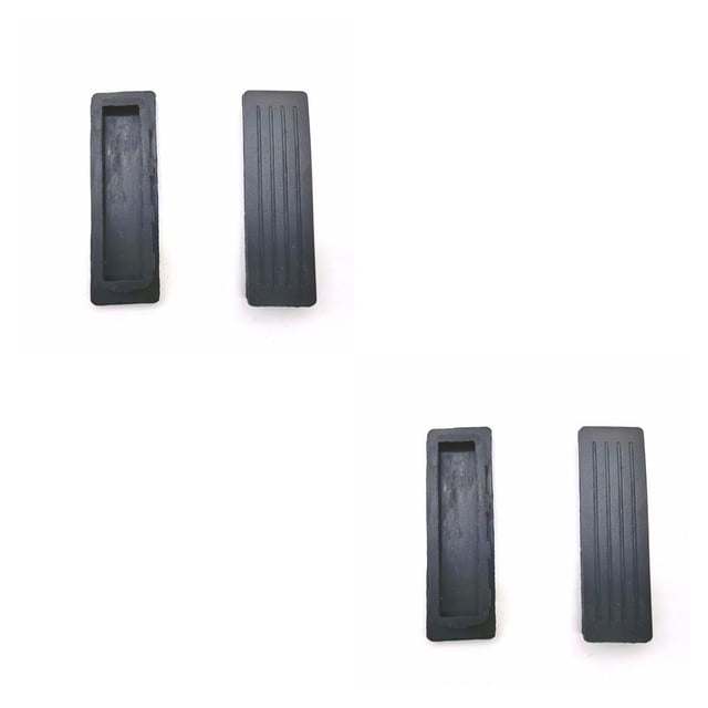 Methold Cubierta de la puerta de la de alta calidad, ligera, portátil, de apariencia exquisita, superposición de plástico Ruther, 2St 2piezas