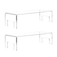 thumbnail image 1 of serony 2pcs/set Clear Acrylic Display Riser Storage Rack Holder for Cupcake Models, 1 of 5
