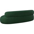 thumbnail image 4 of Meridian Furniture Venti Green Boucle Fabric Sofa, 4 of 20