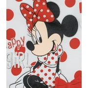Disney Toddler Girls' Short Sleeve Tutu Dress Minnie Red Polka Dot
