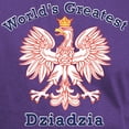 thumbnail image 3 of CafePress - World's Greatest Dziadzia Red Eagle Dark T Shirt - Men's Classic Graphic Cotton T-Shirt, 3 of 4