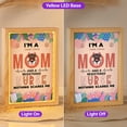 thumbnail image 2 of I'm a Cane Corso Mom and a Registered Nurse Nothing Scares Me Acrylic Plaque with Wood Photo Frame Box Italian Mastiff Dog Lover Gifts Idea Light Box - 00002, 2 of 5