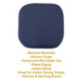 thumbnail image 3 of Cojines para silla Sweet Home Collection, espuma viscoelástica, paquete de 6 unidades, color azul marino, 3 of 7