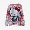 thumbnail image 1 of Sudadera con estampado de Hello Kitty para mujer, Jersey largo con capucha Harajuku, ropa de calle informal, Top de otoño, 1 of 4