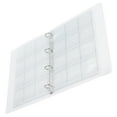 thumbnail image 4 of Badge Storage Book, Photo Sorting Transparent Collection Book Transparent Binder Storage Folder  For Photos For Coins For Badges Shell + 6 Hole Inner Page,Shell + 9 Hole Inner, 4 of 8