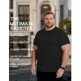 thumbnail image 3 of COOFANDY Men's Short Sleeve T-Shirts Crew Neck Casual Summer T Shirts 3 Pack Basic Tee Shirt, 3 of 6