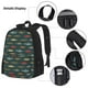 thumbnail image 3 of Easygdp River Freshwater Fish Mochila para Niños y Niñas con Set de Caja de Almuerzo y Estuche para Lápices 3 en 1, Mochila Escolar Estampada para Adolescentes, 3 of 7