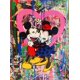 thumbnail image 1 of Disney Mickey Mouse Canvas Painting Poster and Mickey Minnie Mouse Prints Funny Wall Art Picture for Living Room Home DecorationA4 21x30cm Unframed Gao Jinjia LED, 1 of 2