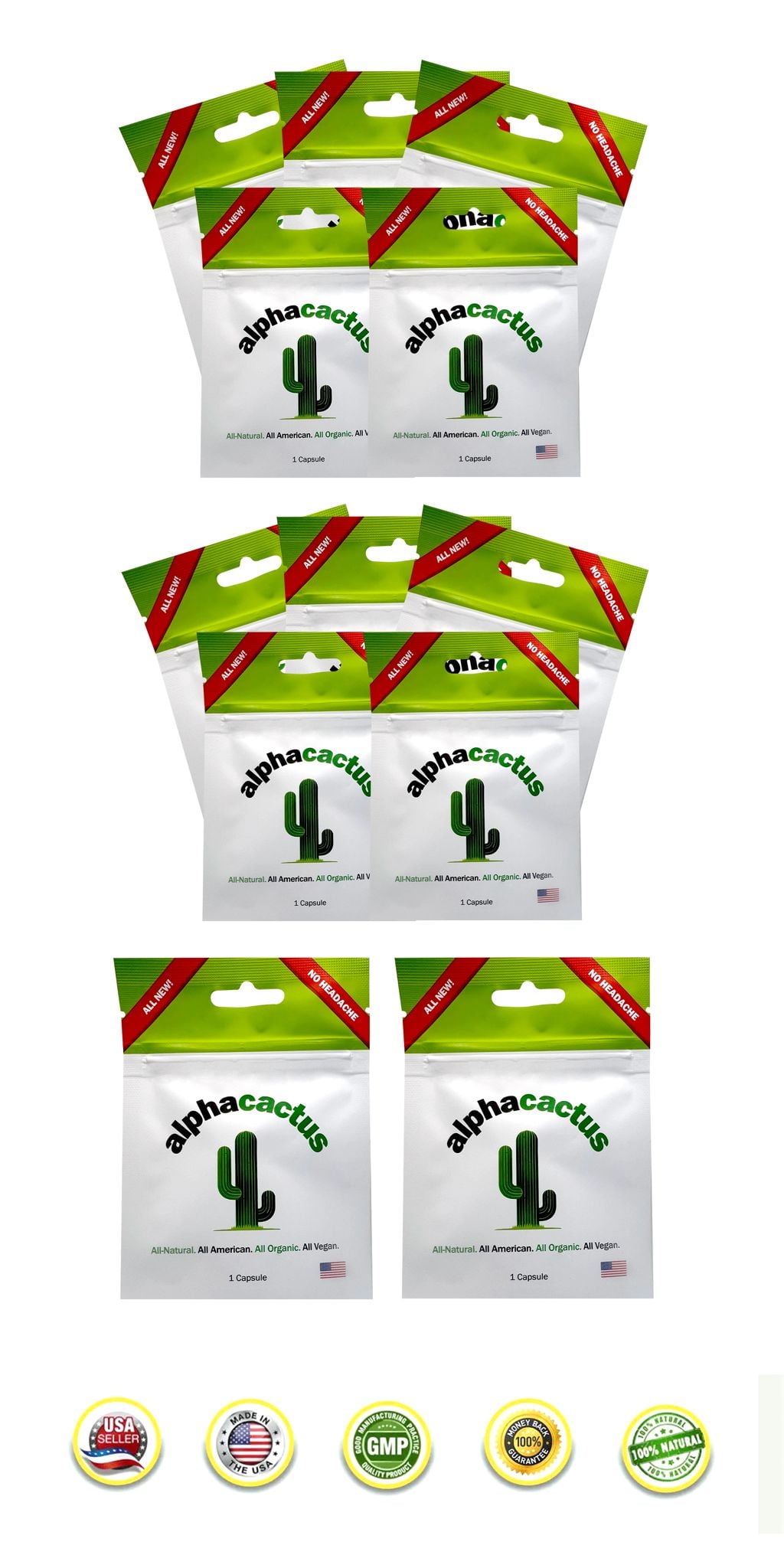 Alpha Cactus Ultimate Male Power Supplement