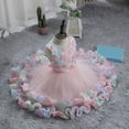 thumbnail image 4 of Toddler Girl Dresses Kids Formal Dresses for Girls Pink Dress for Girls Party Dress Girls Children's Day Outfit 1-2 Years, 4 of 6