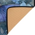thumbnail image 4 of WOBOGO Butterfly Floral Carpet Non-Slip Rugs Soft Doormat 80×58in Living Dining Room Bedroom Decorative, 4 of 7