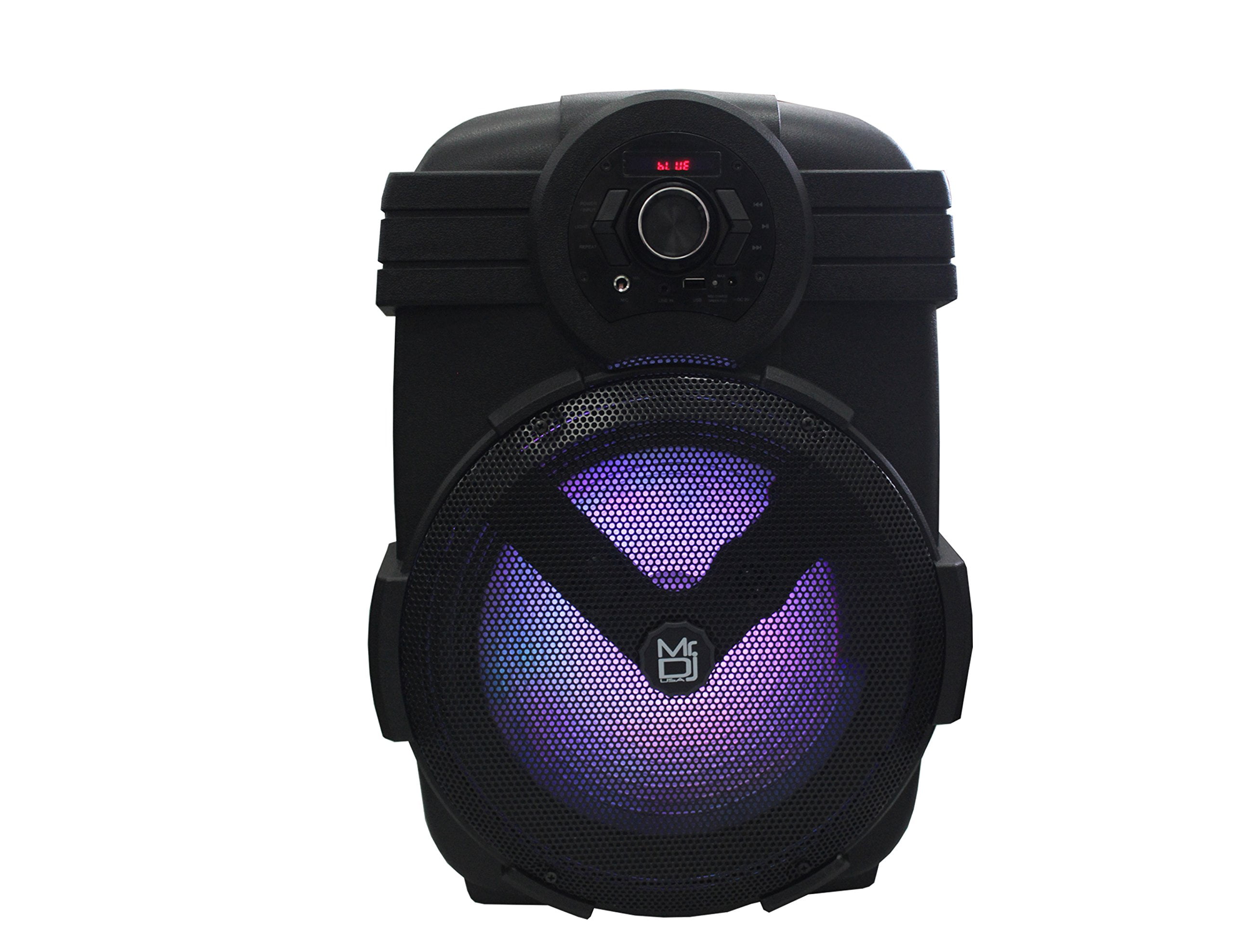 Mr. DJ YUMA 12" Portable PA Speaker System With Bluetooth Technology