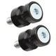 thumbnail image 3 of Bobinas de soporte para paddock de motocicleta, reemplazo Universal de aluminio de grado marino para Suzuki, color negro, 3 of 14