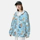 thumbnail image 3 of Fotbe Cute Animals Surfers Chaqueta con Protección Solar UPF 50+ para Hombre y Mujer, Camisa con Capucha y Bolsillos-X-Large, 3 of 7