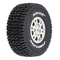 thumbnail image 1 of Pro-Line Racing Mirage TT F/R Tires Mounted 12mm Hex Satin Silver Impulse 4 for Arrma Mojave Grom PRO1025310, 1 of 5