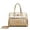 Gold, variant on Rosè Celestial Star Vegan Leather Designer Handbag