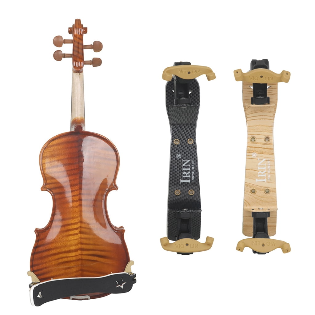 Yokua 1/2-1/4 Violin Shoulder Rest, Holder ABS Strong Simplified End Rod, Adjustable