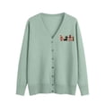 thumbnail image 1 of Womens Plus Size Sweaters, Oversized Long Sleeve Cardigans for Women, 1 of 7