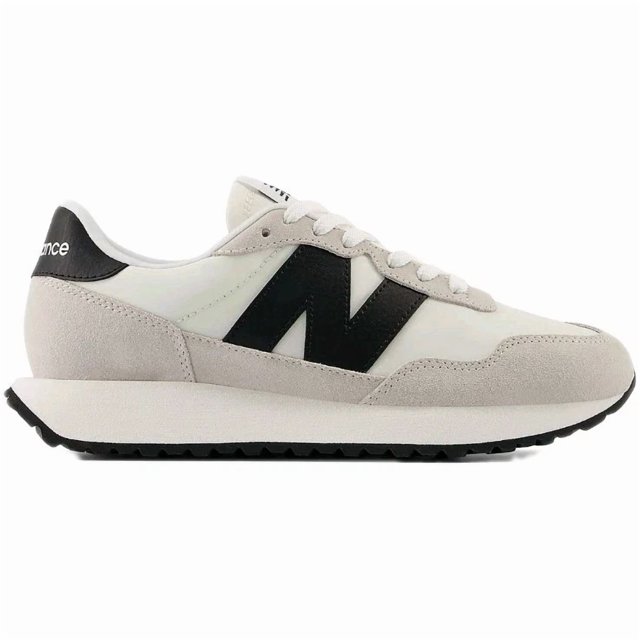 Size 17- New Balance 237 Lifestyle Sneakers White Black NEW
