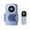 Blue arm slimming device with remote control, variant on CNV Dynamic Arm Massager with EMS Pulse and Thermal Tech, Professional Limb Conditioning Device with Wireless Remote, 19 Intensity Levels, Rechargeable Body Support