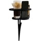 thumbnail image 3 of Mesa de picnic plegable de madera de doble capa para jardín al aire libre, porche, playa, fiesta de té, picnic, negro, 20x30 cm -, 3 of 5