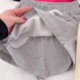 thumbnail image 4 of Girls Drawstring High Waisted A Line Mini Skirt Skort Casual Trendy Shorts, 4 of 4