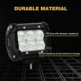 thumbnail image 6 of Nilight Led Light Bar 4PCS 4inch 18w Flood Led Bar Fog Lights Led off Road Lights Driving Lights,, 6 of 7